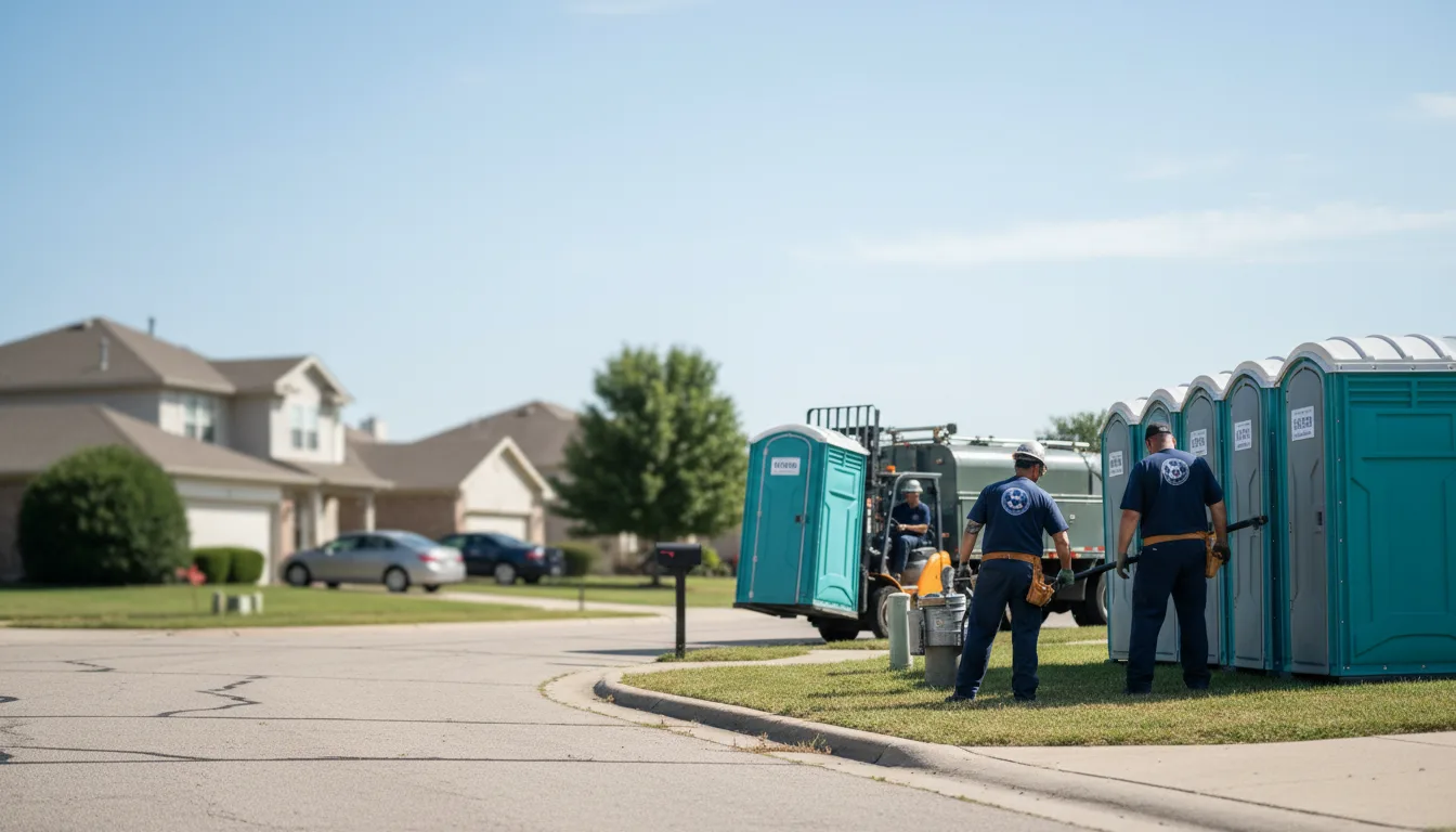 Porta Potty Rental in Weinert, TX near me